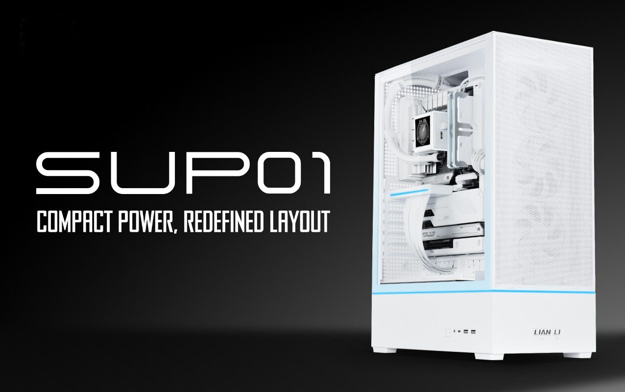 Lian Li製PCケース「SUP-01」登場 - チャンバー構造で優れた冷却性能を実現