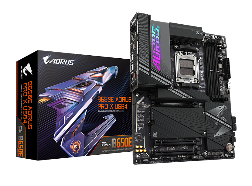 GIGABYTE B650E AORUS PRO X USB4: 次世代対応の高機能マザーボード