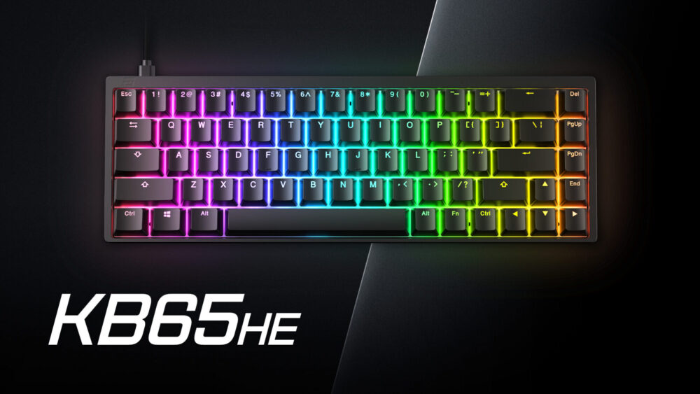 Endgame Gearの新作ゲーミングキーボード「KB65HE」が登場！