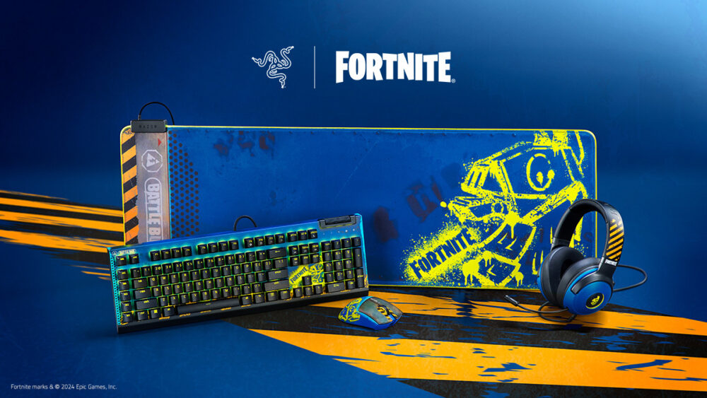 Razer、フォートナイト公式ライセンス取得「Razer|Fortniteコレクション」を発表