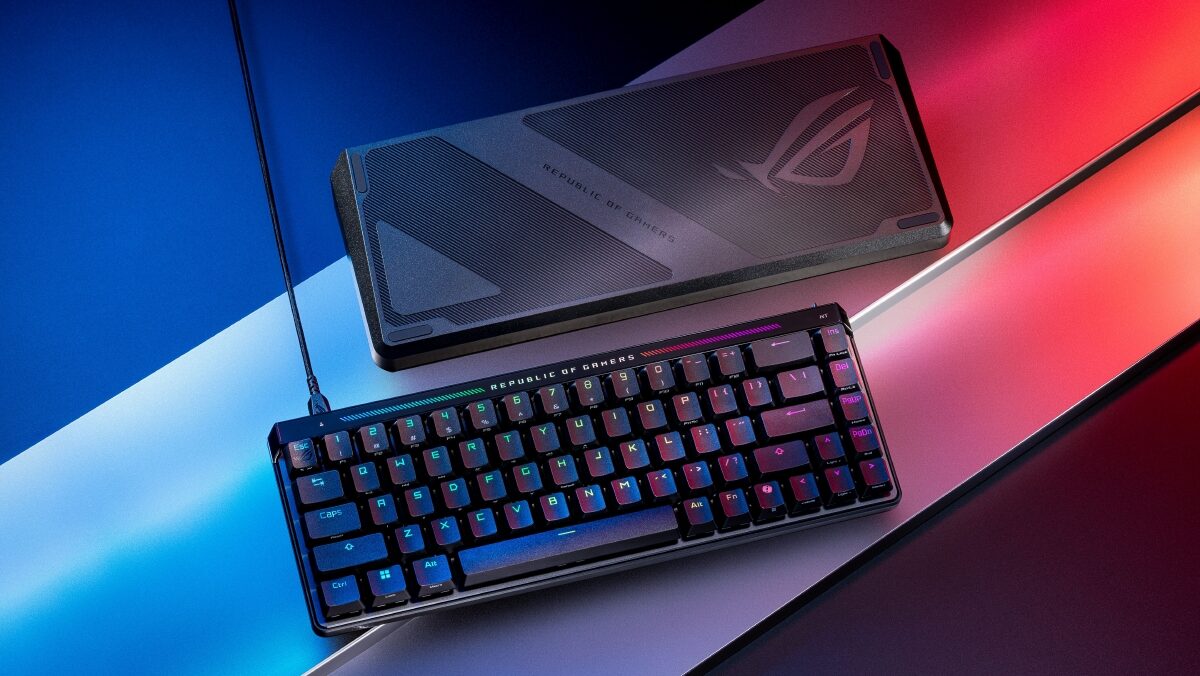 ASUS、新型ゲーミングキーボード「Falchion Ace HFX」発表