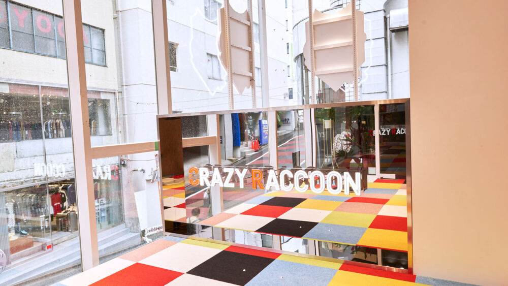 Crazy Raccoon、オフィシャルストア「CRAZY RACCOON STORE」に新フロアオープン