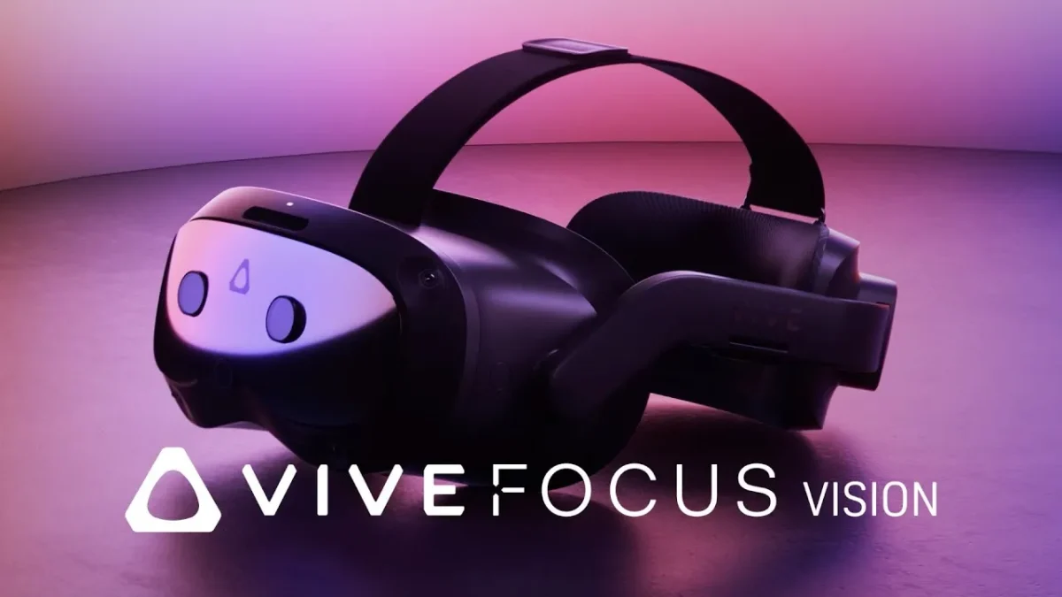 HTC、最新XRヘッドセット「VIVE Focus Vision」を発表