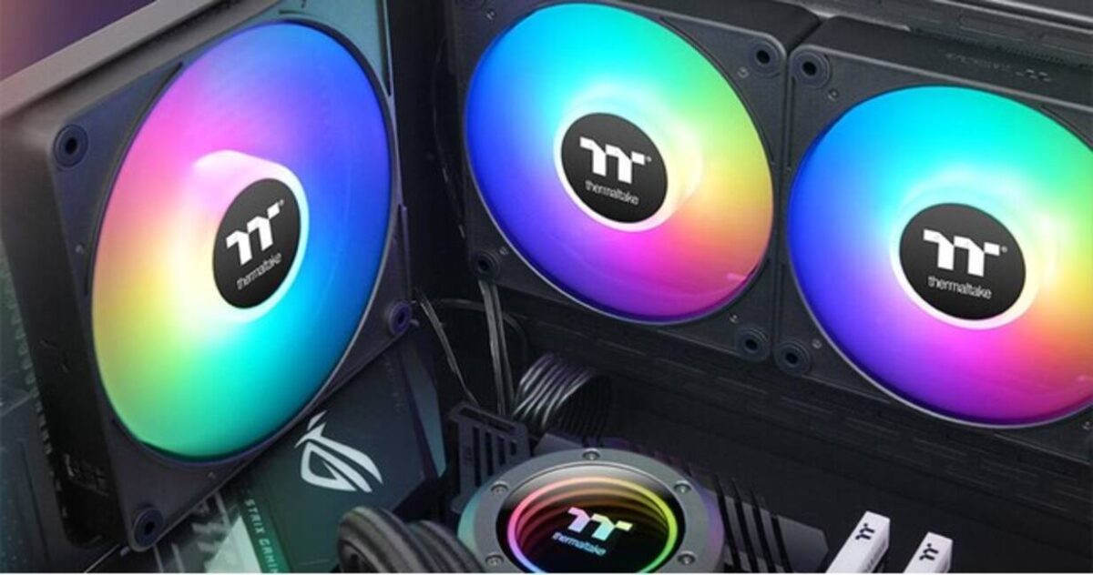 Thermaltake、反転ブレード設計のARGBケースファンを発売