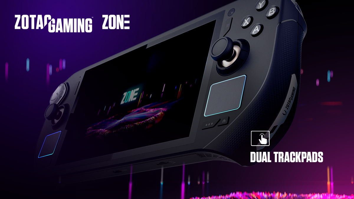 ZOTAC、日本初の7型AMOLEDポータブルゲーミングPC「ZOTAC GAMING ZONE」を発表